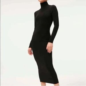 NWT Good American black midi dress Size 1